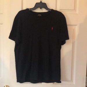 Black cotton Ralph Lauren t-shirt